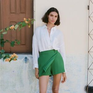 ZARA NWT 100% Linen Shirt